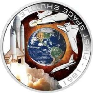   Coin Limited Collector Edition Box Set 1Oz First Space Shuttle 1981
