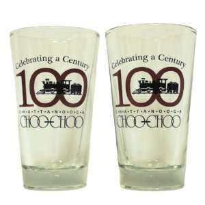  Chattanooga Choo Choo Logo Glass (Set of 2) Everything 