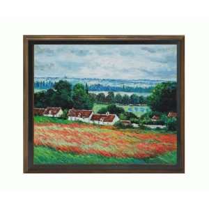  Art Reproduction Oil Painting   Monet Paintings Field of 