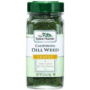 The Spice Hunter Dill Weed, California, Leaves, 0.5 oz Jars, 6 pk 
