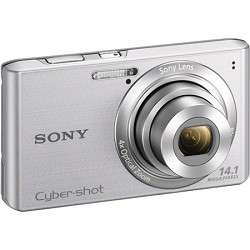 Sony Cyber shot DSC W610 Silver 14.1 MP Compact Digital Camera 
