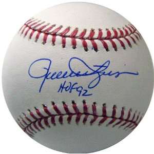  Rollie Fingers Signed Baseball   HOF 92)   Autographed 