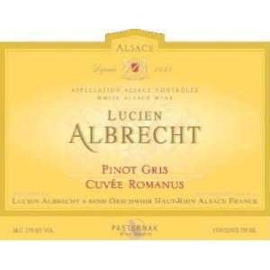  2008 Lucien Albrecht Cuvee Romanus Pinot Gris 750ml 