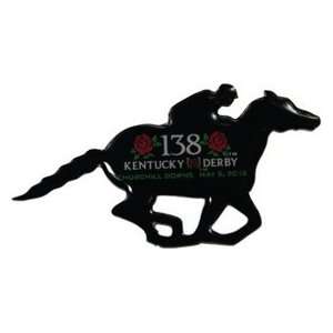  2012 Kentucky Derby Lapel Pin   Racehorse Sports 