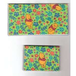  Checkbook Cover Debit Set Made with Winnie the Pooh Fabric 