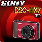 Sony Cyber shot DSC HX7V Digital Camera (Red) New DSCHX7V/R
