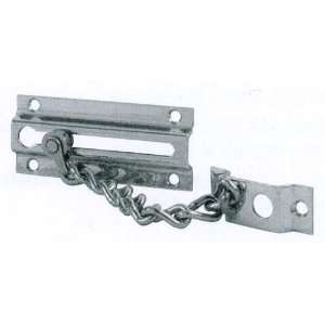   Satin Chrome Aluminum Swing Arm Door Guard 3 13/16 Arm Length 482A