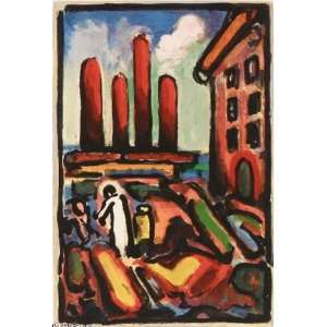  FRAMED oil paintings   Georges Rouault   24 x 36 inches 