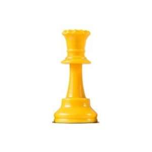  Yellow Replacement Chess Piece   Queen 3 #REP0144 Toys & Games