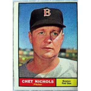  Chet Nichols 1961 Topps Card #301