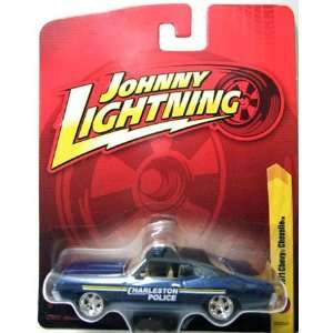 Johnny Lightning 1971 CHEVY CHEVELLE (Blue   Charleston 