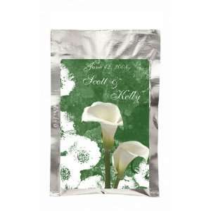 Wedding Favors Calla Lily Theme Personalized French Vanilla Hot 
