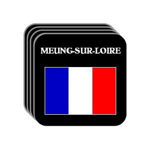  France   MEUNG SUR LOIRE Set of 4 Mini Mousepad Coasters 