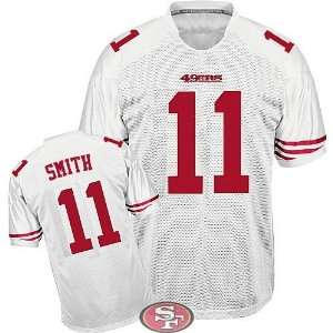  49ers Alex Smith #11 Jerseys White Authentic Football 