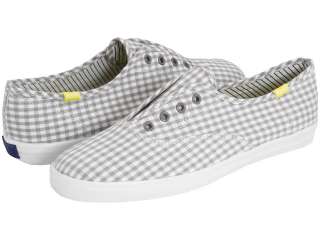 Champion Grey & White Gingham CVO Woven Iconic Prints Slip On Sneaker 