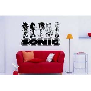  Sonic Wall MURAL Vinyl Decal Sticker Kids ROOM S. 645 