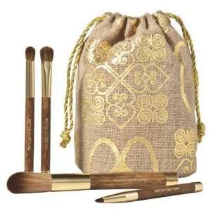Sonia Kashuk Limited Edition Small Treasure 4 Piece Brush Set with 