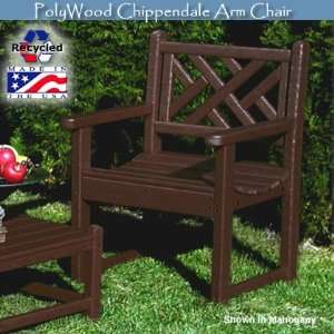  Polywood Chippendale Arm Chair Furniture & Decor