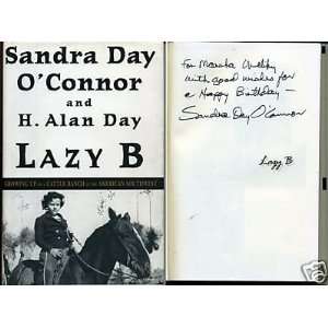  Sandra Day OConnor Supreme Court Signed Autograph Book 