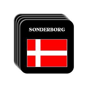 Denmark   SONDERBORG Set of 4 Mini Mousepad Coasters