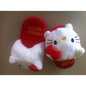  Hello Kitty Red/White Slippers 
