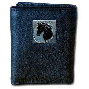  Tri fold Wallet   Horse Head