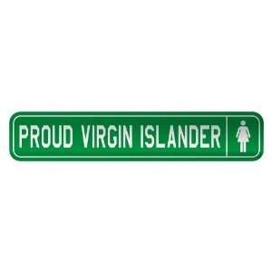   VIRGIN ISLANDER  STREET SIGN COUNTRY VIRGIN ISLANDS