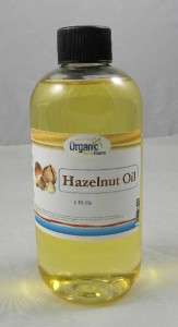 Hazelnut Oil   100% Pure and Organic 8 Oz 608866774945  