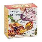   DESIGN WORKS HAPPY BIRTHDAY TULIP SOAP GIFT BOXED TRIPLE MILLED SHEA