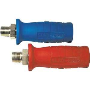  Gladhand Airline Grips 1 Red and 1 Blue Automotive