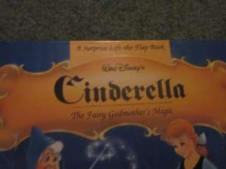 Disney Princesses Books Snow White, Bell, Cinderella pop flip book 