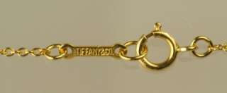 Tiffany & Co. Paloma Picasso 18 ct gold X pendant.  