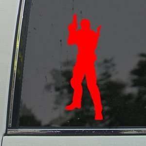  Resident Evil Red Decal Chris Redfield PS3 Xbox Red 