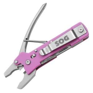 SOG Specialty Knives and Tools TC 04 Micro ToolClip, Pink