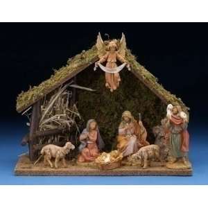 Piece Fontanini 5 Christmas Nativity Set with Italian Stable #54564 