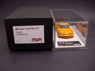   & Giovanni Mercedes Benz McLaren SLR722 GT Orange Miniwerks  