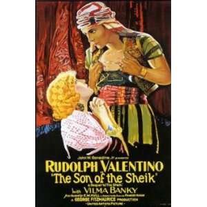    Valentino, The Son of the Sheik, Movie Poster