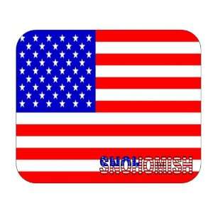  US Flag   Snohomish, Washington (WA) Mouse Pad Everything 