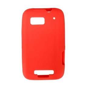  Motorola DEFY Silicone Skin Case   Red Cell Phones 