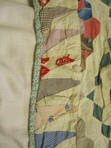   Antique 1800s Early 1900s Quilt Measures 96 x 72 NICE PIECE  