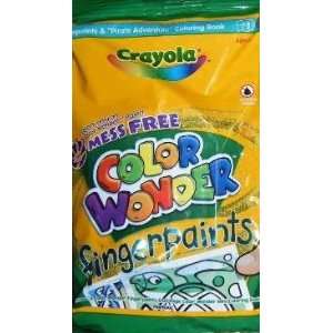  Crayola Color Wonder Fingerpaints Pirate Adventure Toys 
