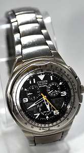 Citizen Mens Skyhawk Steel Chronograph JR3000 51F Watch  
