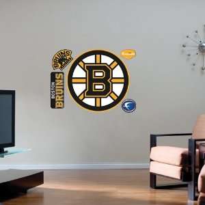    Boston Bruins Team Logo Fathead Wall Sticker