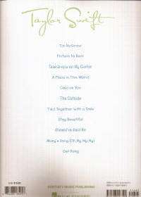 TAYLOR SWIFT PIANO VOCAL GUITAR Chords Sheet Music Book  