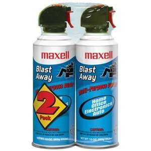  O MAXELL O   Cleaner   canned air   non flammable   10oz 