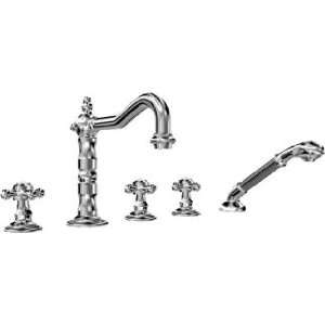 Altmans Soraya Collection Deck Mounted Tub Filler With Hand Shower 