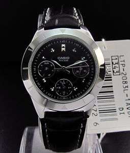 Casio LTP Chrono Dial Silver color Bezel Cruise Watch 3  
