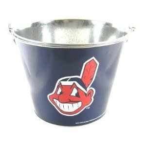   Indians Metal Beer Bucket (Holds 8 Bottles and Ice)
