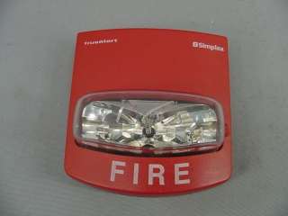 Simplex TrueAlert Fire Alarm 4904 9168 Red  
