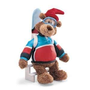  Gund Snowboard Teddy Bear Stuffed Plush Toys & Games